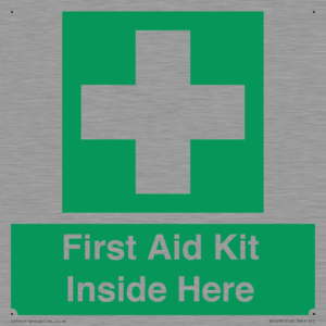 First Aid Kit Inside Here